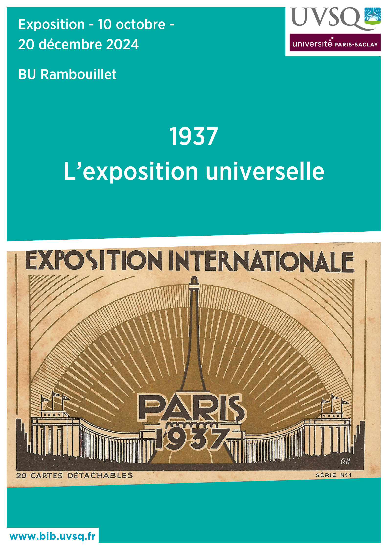 Tirage Argentique Vintage Exposition Universelle Paris 1937 - Format 6.5x9 Cm - Réf. CR6159
