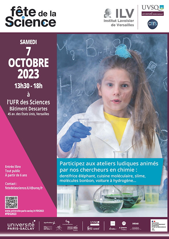 Affiche Fête de la science 2023 ILV