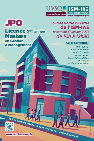 affiche JPO ISM-IAE 2026