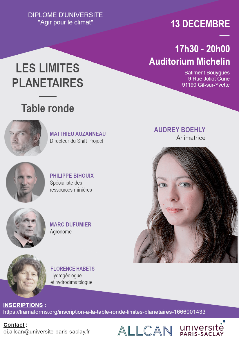 affiche table ronde