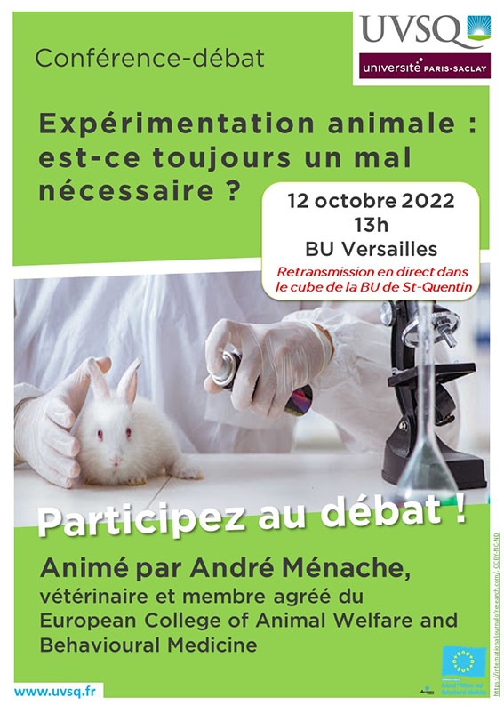 Affiche Conférence Débat BIB UVSQ FDS 2022