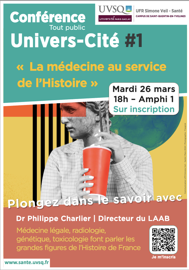 Affiche conférences Univers-Cité 2024