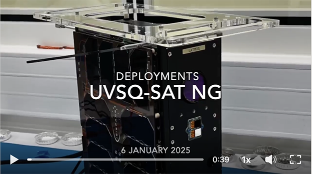 Deploiement UVSQ-SAT NG Tests Janvier 2025