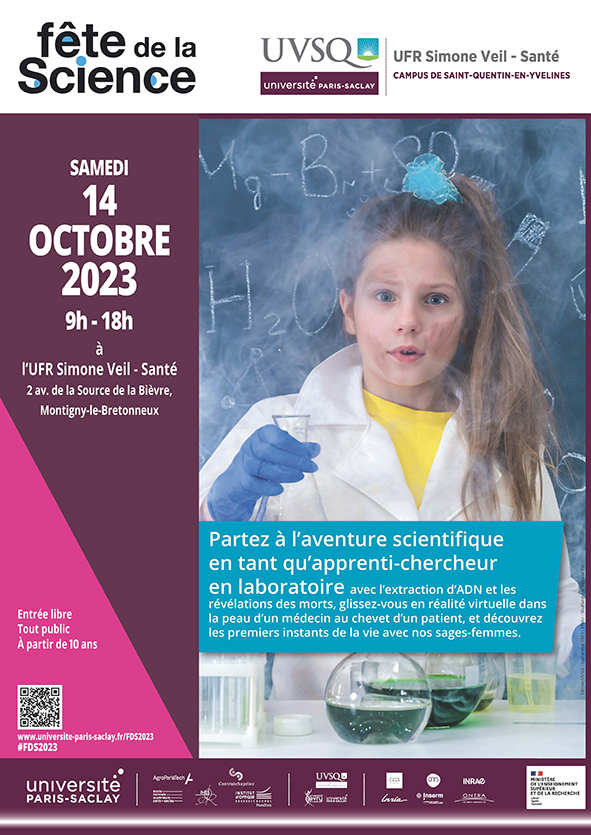 Affiche Fête de la science 2023 SVS