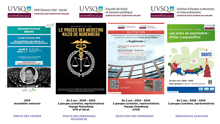 Affiches Recherche et création artistiques