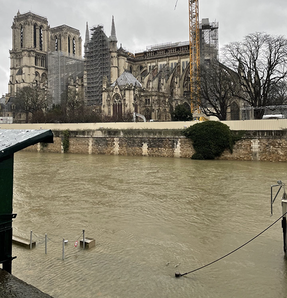 Photo Seine Notre Dame O Evrard LSCE