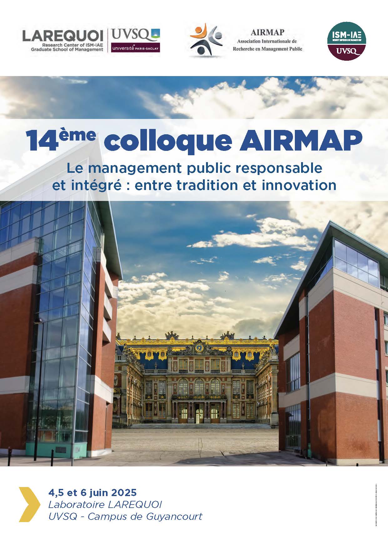 Colloque AIRMAP 2025 - UVSQ
