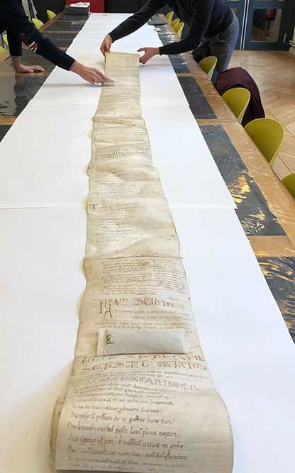 Rouleau des morts Tituli