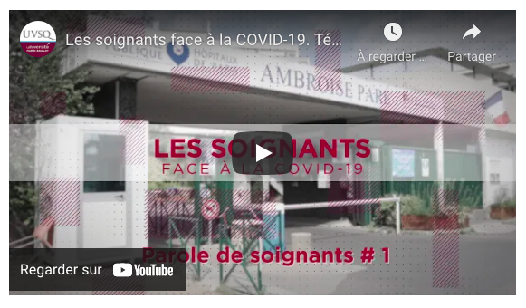 Les soignants face à la Covid