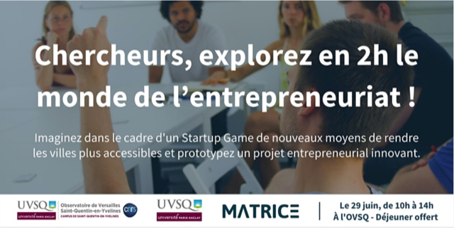 Start up Game 29 juin 2021