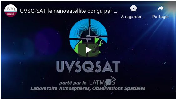 Reportage UVSQ-SAT LATMOS