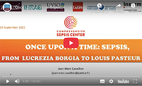 Visuel webinaire IHU Sepsis 29 sept 2025