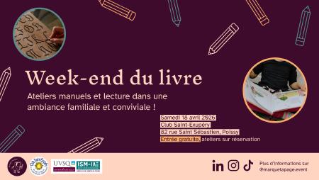 week end du livre 2026